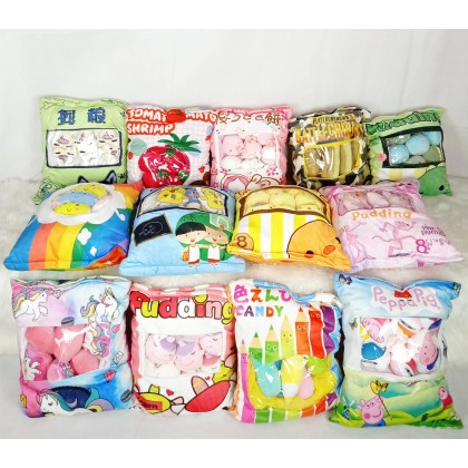 {M'SIA STOCK} SNACK SOFTTOYS/PLUSHTOYS/KIDSTOYS 50CM 零食包娃娃玩具公仔50厘米